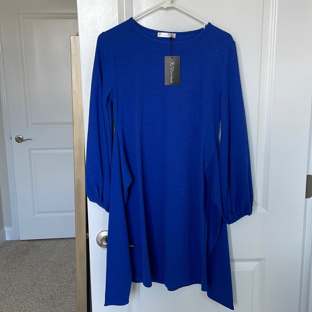 Royal blue Medium wrap dress